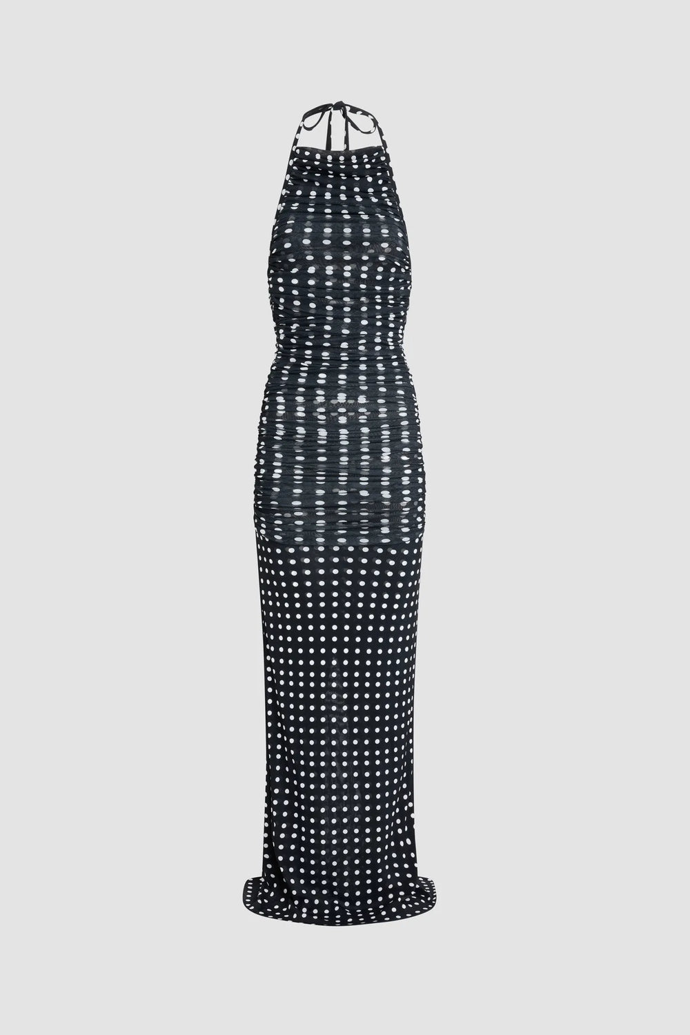 Night Blue Polka Dots