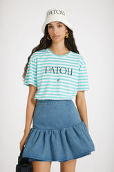 Green Small Stripes