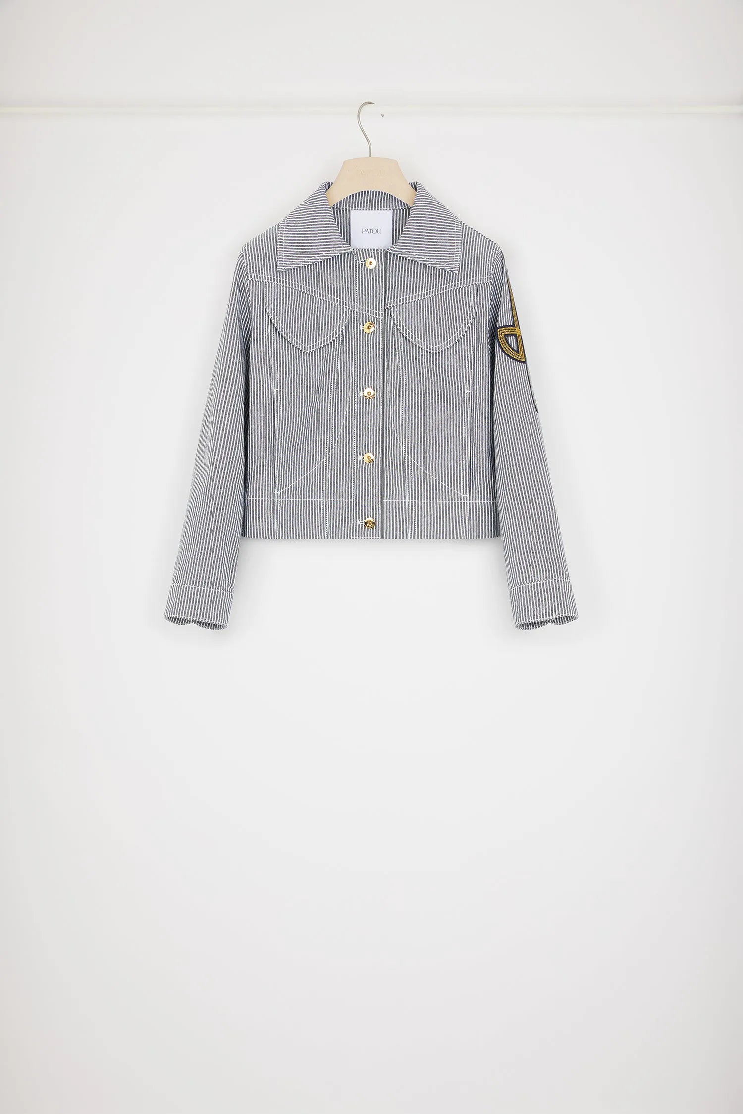 Navy Striped